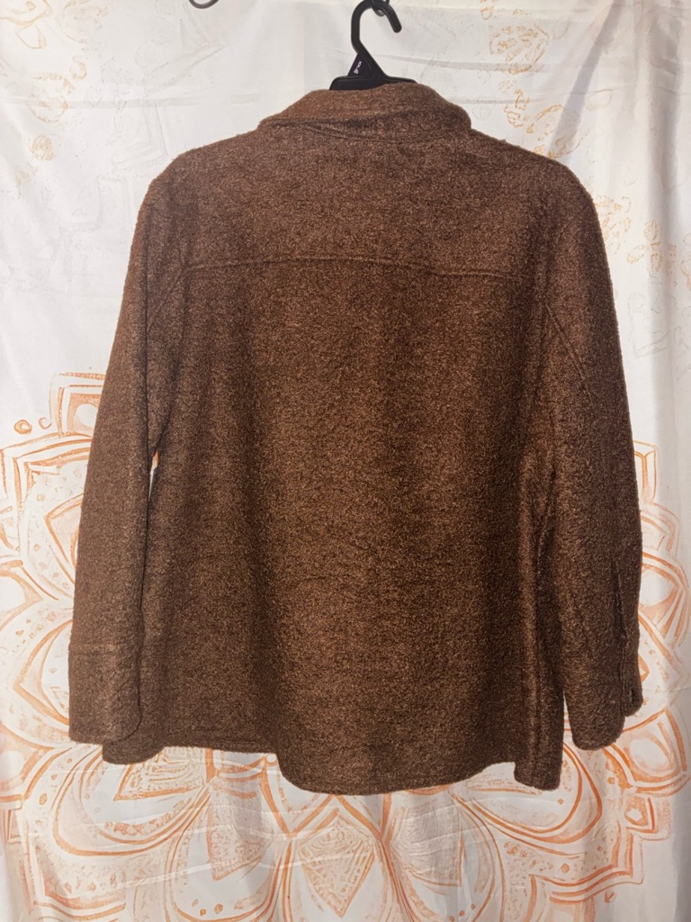 Time and Tru Brown Pea Coat Jacket - Picture 2 of 5